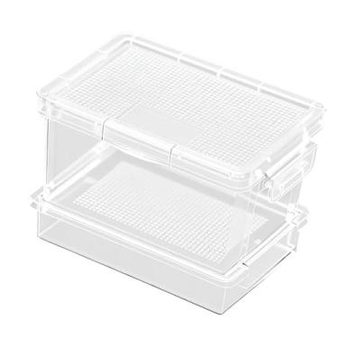 Imagem de Generic Caixa de Alimentação Ventilada para Répteis, Ideal para Criação de Larvas de Tenébrio.