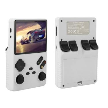 Imagem de SUNGOOYUE Console de Jogos Portátil Com 45 Simuladores, Resolução 640x480, Bateria Recarregável, Reprodutor de Jogos retrô para Desfrutar de Efeitos Visuais Claros (Branco)