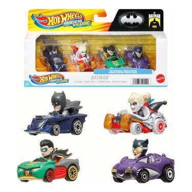 Imagem de Carrinhos - Batman DC Pack 4 Hot Wheels MATTEL