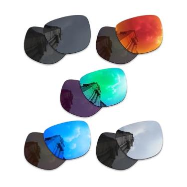 Imagem de Betterun 5 pares de lentes polarizadas de substituição para óculos de sol inteligentes Ray-Ban Meta Wayfarer RW4008 53 mm, resistente a arranhões e impactos