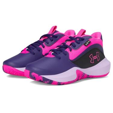 Imagem de Under Armour Tênis unissex infantil School Lockdown 7, (500) Roxo/preto/rosa rebelde, 20