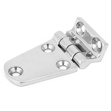 Imagem de Aço inoxidável 316 engrossar dobradiça para a instalação do armário home Porta de vidro da dobradiça da porta dos móveis Acessórios de hardware YYDFPIIA (Color : 70 x 37mm)