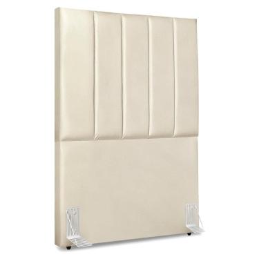 Imagem de Cabeceira Solteiro 90 Cm Com Frame Dalia Corino Bege Artte Bege