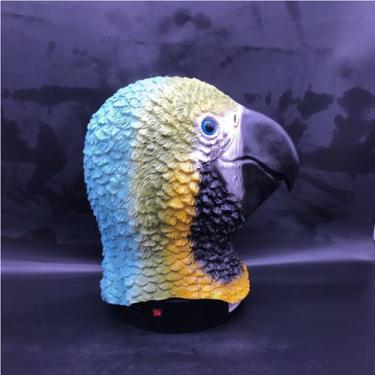 Imagem de Máscara de cosplay Máscara colorida de látex para animais de papagaio 