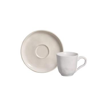 Imagem de Conjunto com 6 Xícaras de Café com Pires Bio Stoneware Clay 120ml