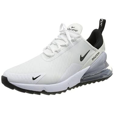 Imagem de Nike Tênis masculino Air Max 270 G, Branco/Preto/Platina pura, 38