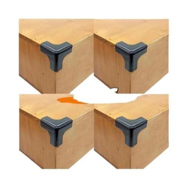 Imagem de Protetores De Canto De Mesa De Silicone Seguro Para Bebês 4PCS Proteto