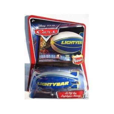Imagem de Al Oft The Blimp Disney Pixar Cars 1:55 Scale With "New" Symbol Logo on Background Card Mattel