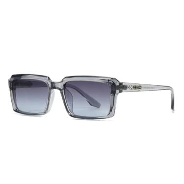 Imagem de VFDHN Óculos de Sol Masculinos com Armação Ultraleve e Moderna, Óculos de Sol Femininos para Dirigir ao Ar Livre com Proteção UV400 (TYJ508-4)