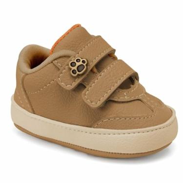 Imagem de Sapatinho Klin Bebê Menina Menino Branco Batizado Social (Caramelo, BR, Bebê, Numérico, 15)