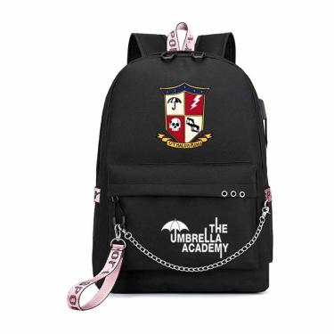 Imagem de Mochila Umbrellas Academys Cartoon Kids School Oxford 0,56 kg