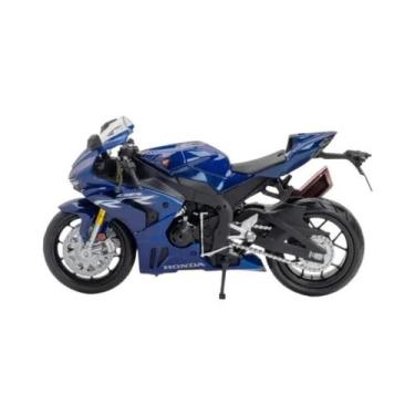 Imagem de Modelo De Brinquedo De Motocicleta BMW S1000RR Em Escala 1:12 Com Pneu