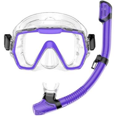Imagem de Set de Snorkel Honlanor para Adultos con Equipamiento Antifugas y Anti