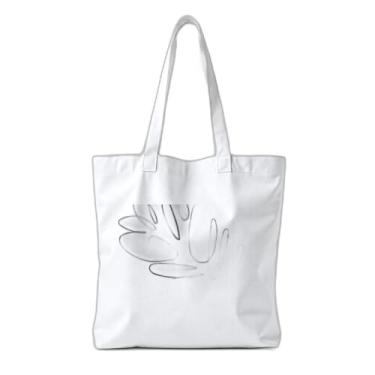 Imagem de Kit 10 Sacola Ecologica s Charmosas e Reutilizáveis 38x41.5cm Com Estampa Logotipo Da Padaria