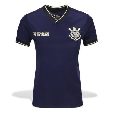Imagem de Camisa Corinthians Coimbra Feminina - Roxo