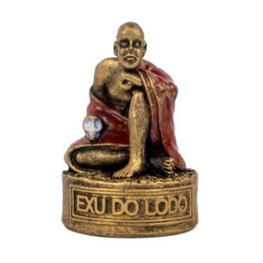 Imagem de Escultura Exu do Lodo Vintage em Resina 6,5 cm
