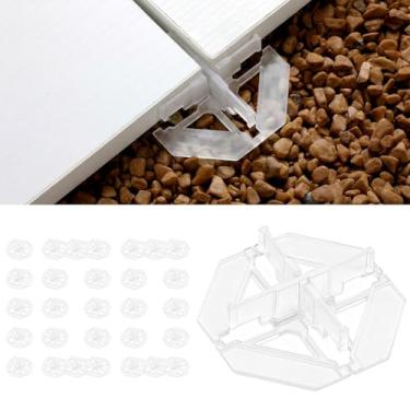 Imagem de Thyle 100 espaçadores externos de 1/20.3 cm para azulejos e pavimentadoras, espaçador de azulejo cruzado reutilizável para espaçamento de pisos ou azulejos de parede para instalação de pavimentadoras