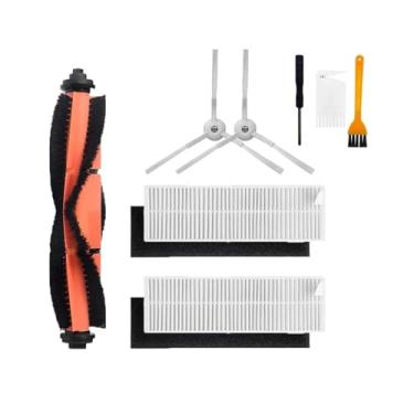 Imagem de Compatible With Xiaomi Mijia G1 MJSTG1 Mi Robot Vacuum Mop Essential Vacuum Cleaner Side/Main Brush Cover Hepa Filter Mop Cloth Parts(Set1)
