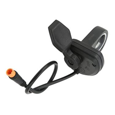 Imagem de Luqeeg Substituição Durável do Acelerador de Polegar para Scooter de Bicicleta Elétrica, Excelente Desempenho para Material ABS de Montagem Universal (Mão Esquerda)