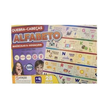 Imagem de Quebra Cabeça Alfabeto Português Toia