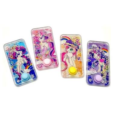 Imagem de 4 Aquaplay Watergame Jogo De Argolas Unicórnio De Brinquedo