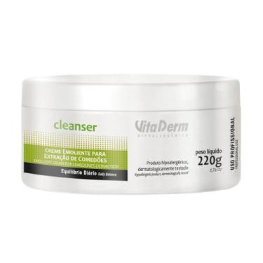 Imagem de Creme Emoliente para Extração de Comedões Cleanser 220g - Vita Derm