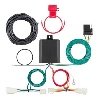 Imagem de CURT 56434 chicote de fiação de reboque personalizado de 4 pinos, serve para Toyota RAV4 selecionados