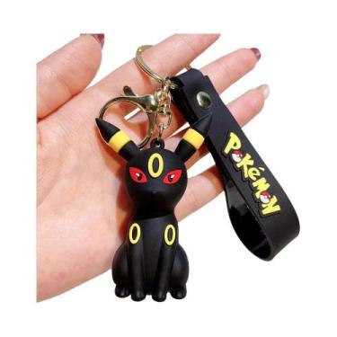 Imagem de Conjunto De Chaveiros Da Família Eevee Pokémon PVC Pokéball Clip Adorá