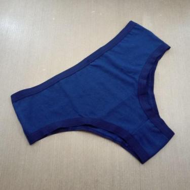 Imagem de Calcinha Juvenil 100% Algodão Cor:Azul MarinhoTamanho:M - Ternura Ínti