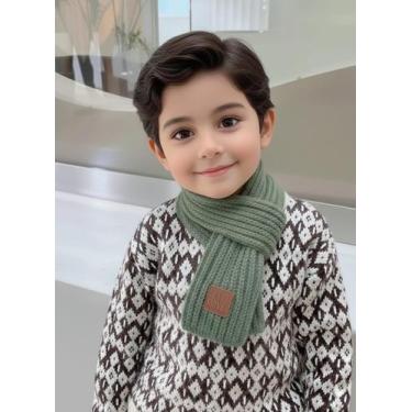 Imagem de Cachecol Lenço Gola Infantil Criança Menino Menina Inverno - Modas Fag