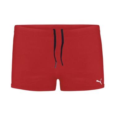 Imagem de Sunga Masculinoa Puma Boxer Adulto Moda Praia Proteção UV50 Original-Masculino