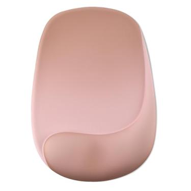 Imagem de Mouse pad com suporte para descanso de pulso, mousepad ergonômico com almofada de gel confortável, mouse pad para jogos com base de poliuretano antiderrapante, alivia a dor, para laptop de computador