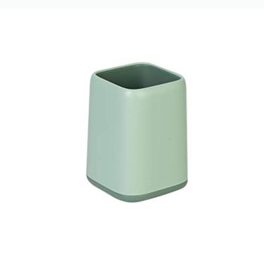 Imagem de U5GAAALPPQ9 Organizador de canetas, suporte para canetas, porta-canetas de dois tons, pote organizador de mesa, pote de lápis eficaz para vários comprimentos para canetas, réguas, copo de lápis