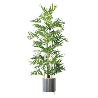 Imagem de SLGGPJBU Plantas falsas planta artificial plantas artificiais estilo nórdico sala de estar interior árvore artificial planta verde chão bonsai decoração interior árvore falsa plantas artificiais