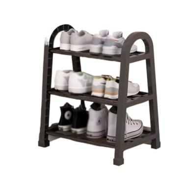 Imagem de Sapateira sapateira para porta de casa sapateira simples interior multi-andares aluguel habitação armazenamento armário sapato organizador sapato suporte (C tamanho único)