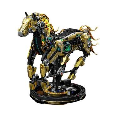 Imagem de Blocos De Montar Mecânicos De Cavalo Para Adultos E Crianças, 1055 Peç