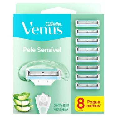 Imagem de Carga Aparelho Gillette Venus Pele Sensível 8
