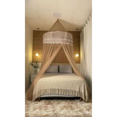 Imagem de Mosquiteiro Teto Casal Gigante Box queen Super King Com Abertura Lat 1