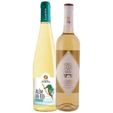 Imagem de Kit Brancos de Portugal 2 Vinhos Brancos Secos 750ml  Importado e Idea