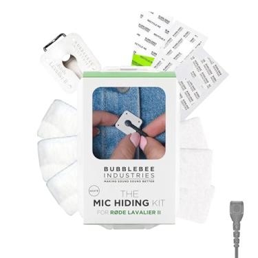 Imagem de Kit de ocultação de microfone RODE Lavalier II – Inclui acessórios para ocultar, redução de ruído e vento, e capa – perfeito para criadores de conteúdo, videógrafos, engenheiros de áudio e cineastas,