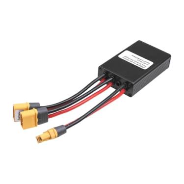 Imagem de Etersec Conversor de descarga de bateria dupla 40A 24V-72V XT60 plugue compatível com motor único E-bike, balanceador de interruptor de módulo paralelo de bateria para motor 750W/1000W