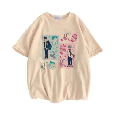 Imagem de Camiseta Teen Psychedelic Alien Stage Top, Estilo Vintage Dos Anos 80 