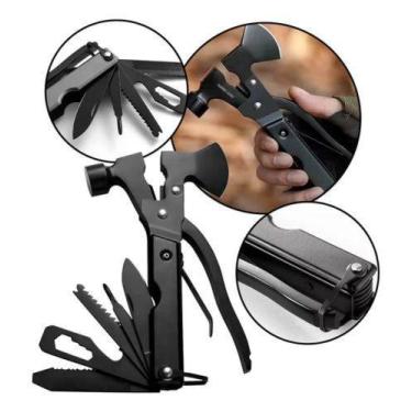 Imagem de Alicate Ferramenta Multifuncional Martelo Machado Canivete - Oba Oba M