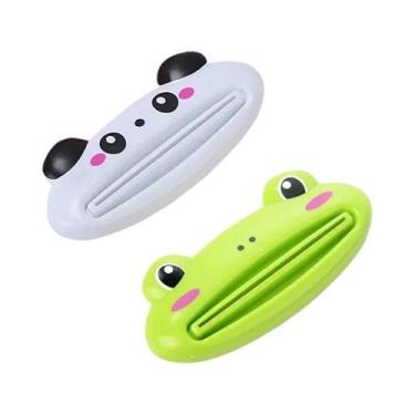 Imagem de Dispensador De Pasta De Dente Animal De Plástico Para Casa E Banheiro,