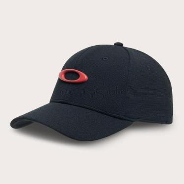 Imagem de Boné Oakley Tincan Cap Pitch Black/Flame Red, Preto, Único