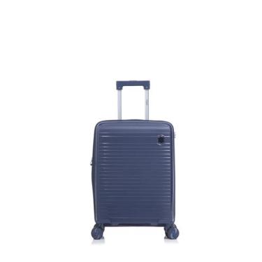 Imagem de Mala Bordo Polipropileno Padrão Anac Rodas 360 Removível - Tripx, Azul