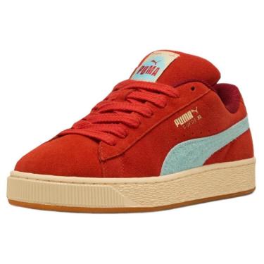 Imagem de Tênis Puma Suede XL Weathered - Vermelho-Masculino