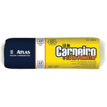 Imagem de Rolo para Pintura Lã Mista 23cm - Atlas - 228-22 - Unitário - ATLAS PI