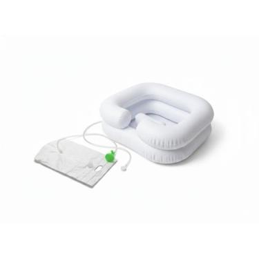 Imagem de Kit Lavatório Inflável com Mangueira de Drenagem + Chuveiro Portátil c