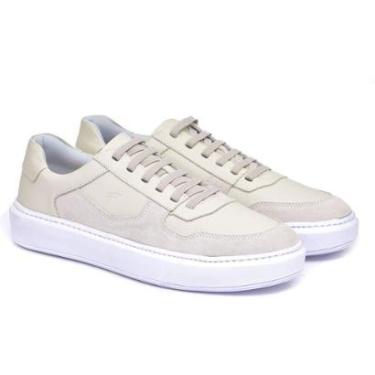 Imagem de Tênis Casual Ferrara Canada 100% Couro Legítimo Masculino-Masculino